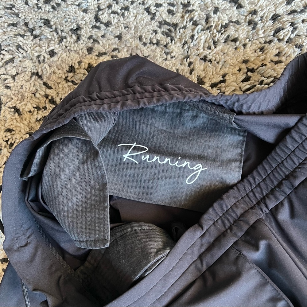TMB Tombolini Zero Gravity Black Running Jogger Pants Stretch *Drawstring Broken - Picture 8 of 16